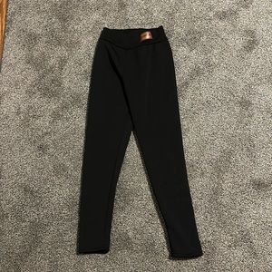 Stretch pants fur lined